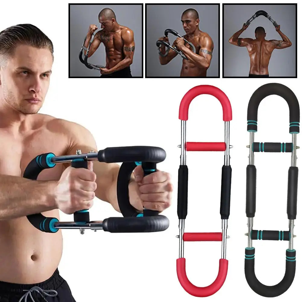 Adjustable U Shaped Arm Strength Trainer Multifunctional Chest Exercise Strength Home Fitness Equipment Wrist Muscle Device X9L8